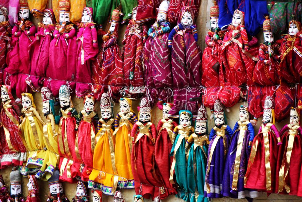 Puppet in Jaipur Bazar
