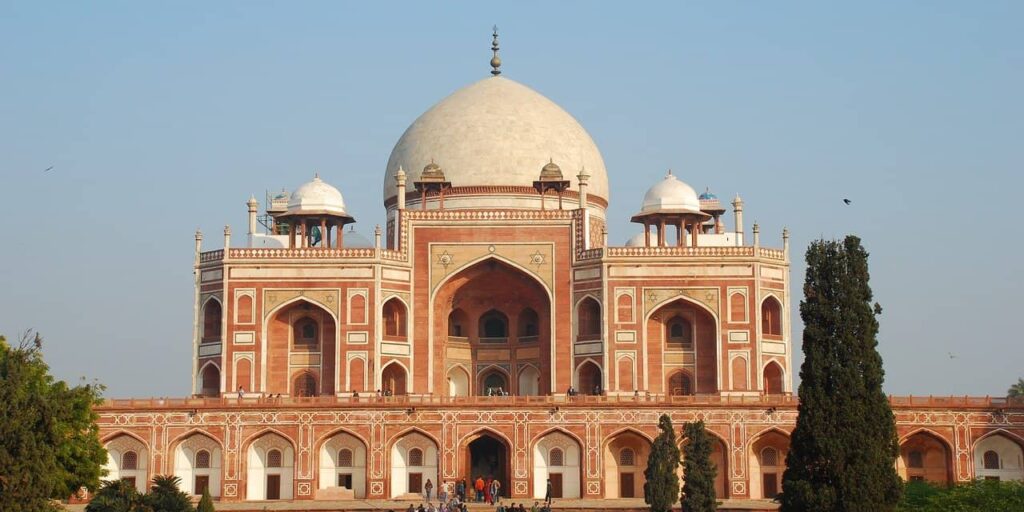 Humayun's Tomb, Mughal's first monument with garden in India, this is one of the best place to visit in this Delhi Itinerary.