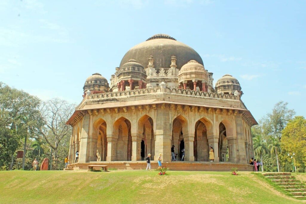 Monument inside Lodhi Garden.
