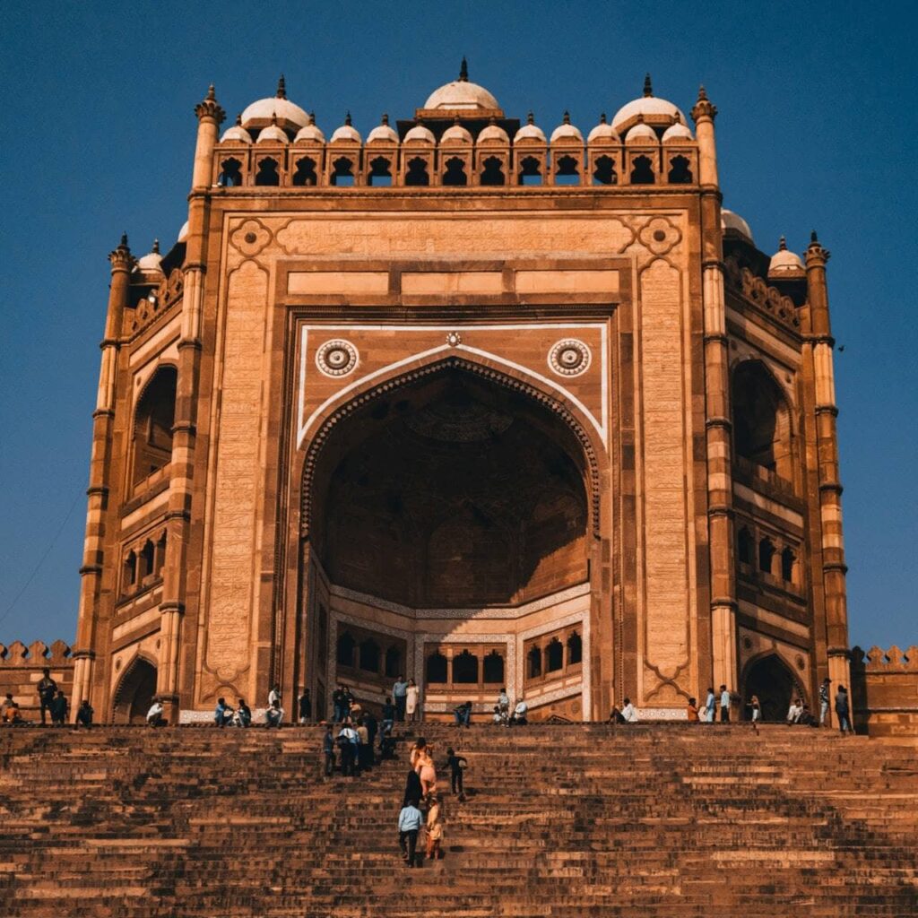 Buland Darwaza in Fatehpur Sikri Masjid.